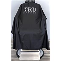 Los mejores  - TRU BARBER- 100% poliéster con cuello de silicona capa de peluqueria profesional ligera e impermeable- bata peluqueria…